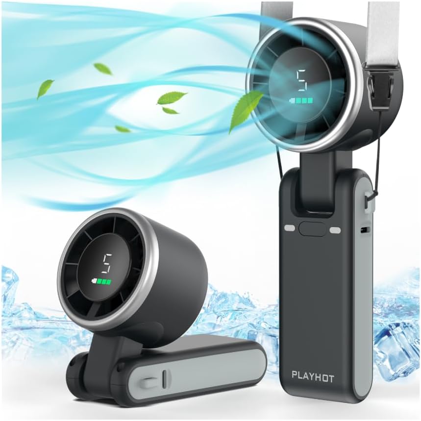 PlayHot Turbo Handheld Fan